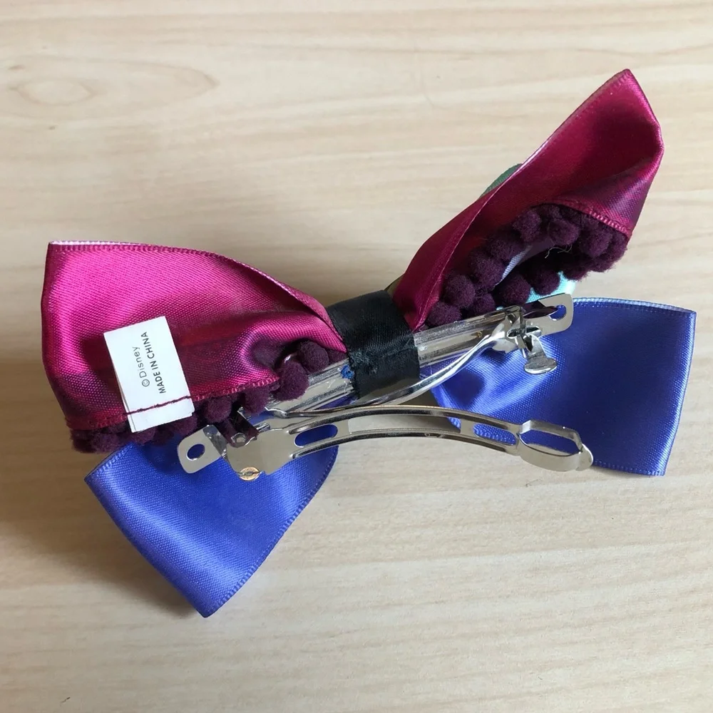 Disney Frozen Anna Dress Disneybound Cosplay Satin Hair Bow/Clip